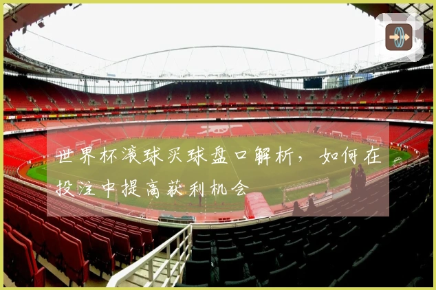 世界杯滚球买球盘口解析，如何在投注中提高获利机会